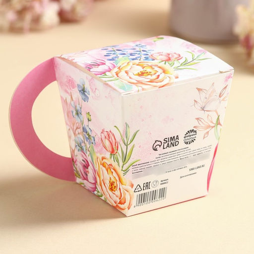 Чай зелёный в коробке-кружке Счастье рядом, вкус: жасмин, 50 г. - Simaland фото 4