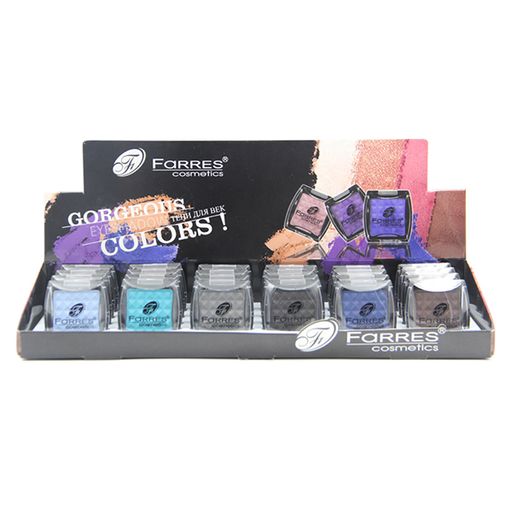 FARRES / Тени - ART-1001A-49 Перламутр, №49 графит. (6)