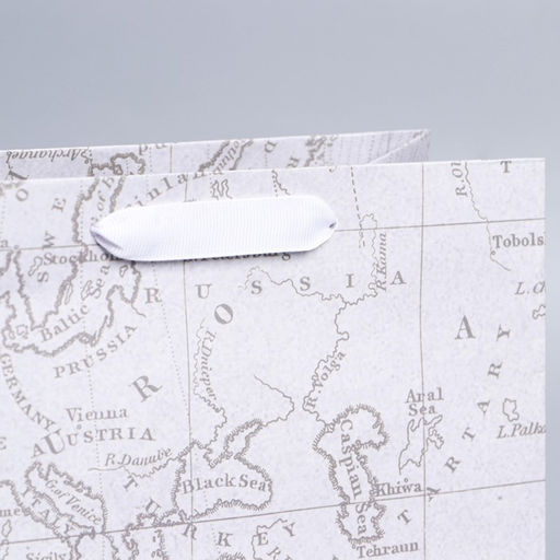 Пакет крафтовый квадратный Весь мир твой, 22 22 11 см - Дарите счастье фото 4