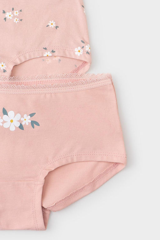 Crockid _ К 1964-3уп/дымчатая роза,ромашковое поле трусы для дев  фото 3