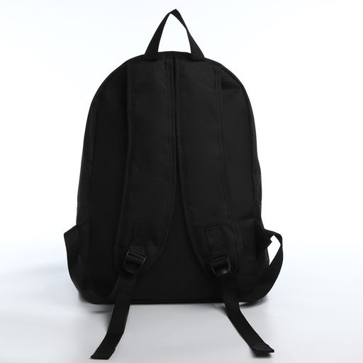 Рюкзак молодёжный Леопард, 33х13х37, отд на молнии, н/карман, чёрный - Nazamok фото 5