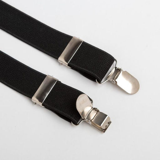 Набор мужской KAFTAN подтяжки и галстук-бабочка Крутой Санта  фото 4