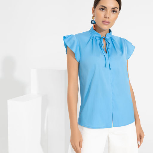 Блуза Свежая подборка (лазурь) - Charutti фото 6