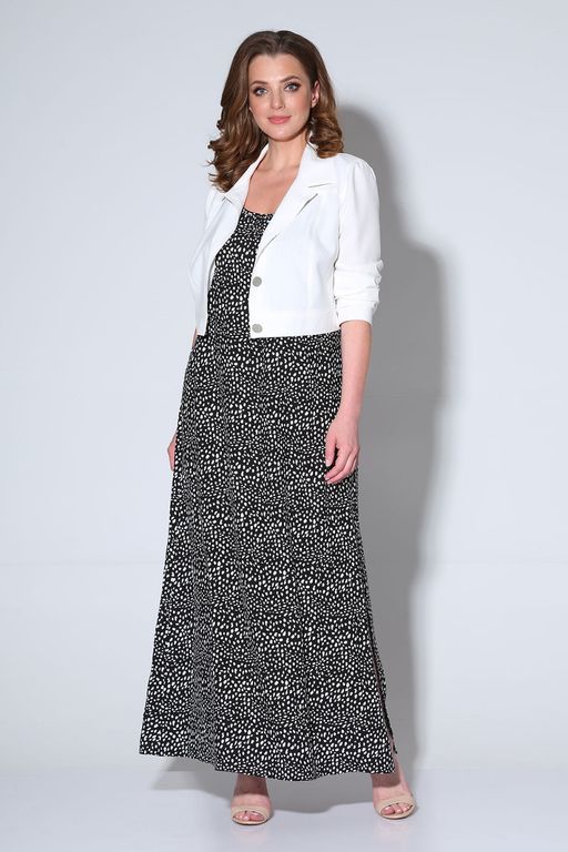 Костюм Liona Style 589 белый/черный