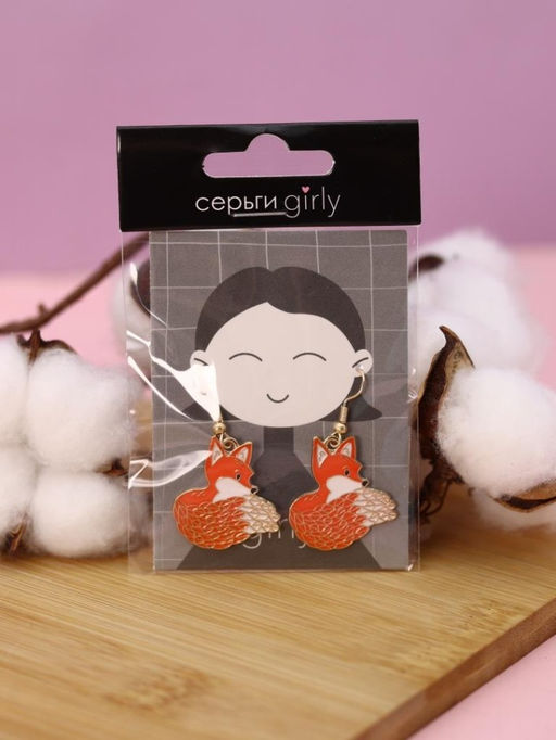 Серьги GIRLY "Fox"