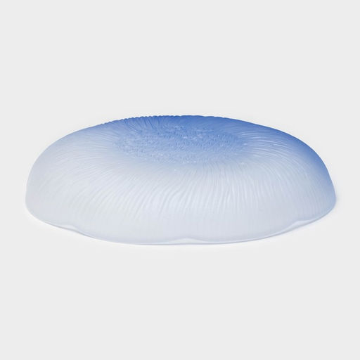 Тарелка глубокая Лотос, d=23 см, стекло, синяя - Simaland фото 3