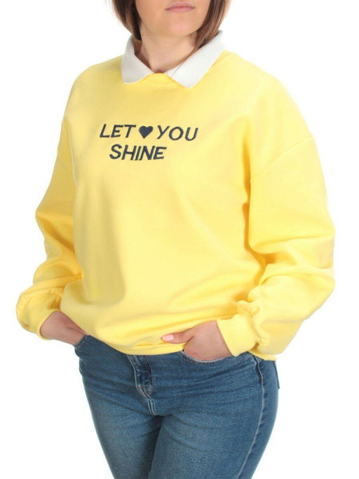 34 YELLOW Свитшот женский