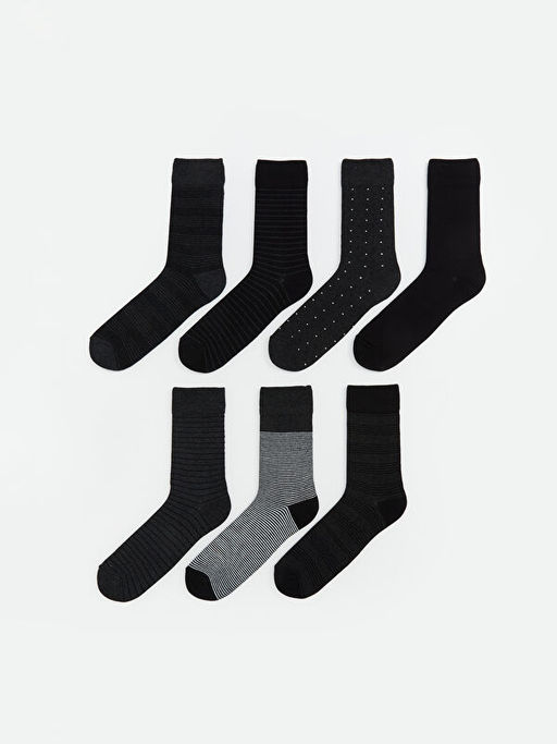 Desenli Erkek Soket ?orap 7li