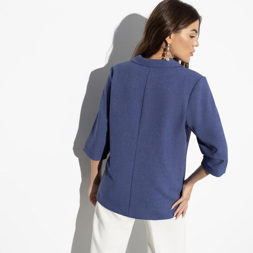 Блуза Комфортная классика (блю) - Charutti фото 6