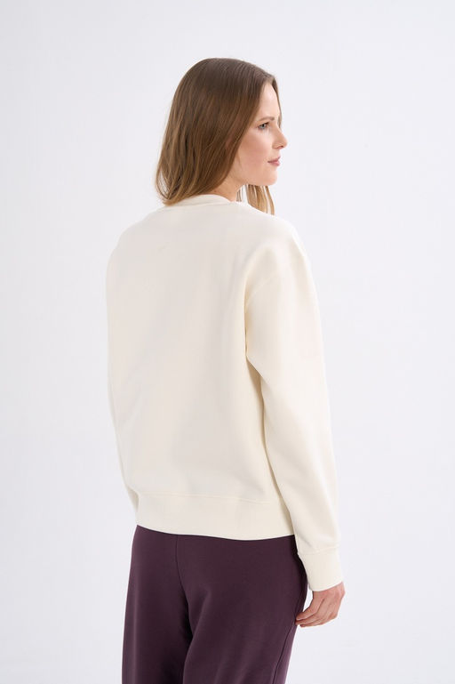 Свитшот Серо-белый ANTA SPORTS CLUB Sweatshirt фото 5