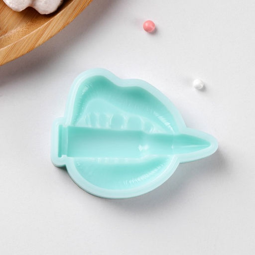 Силиконовая форма Пуля в зубах, 7?5,1?1,2 см, бирюзовая - Simaland фото 2