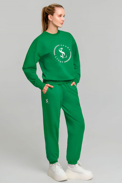 Арт. 2358 Костюм с брюками женский 44-52 (5 шт) Цвет:верх- кэмел, низ- кэмел - Калинка фото 8