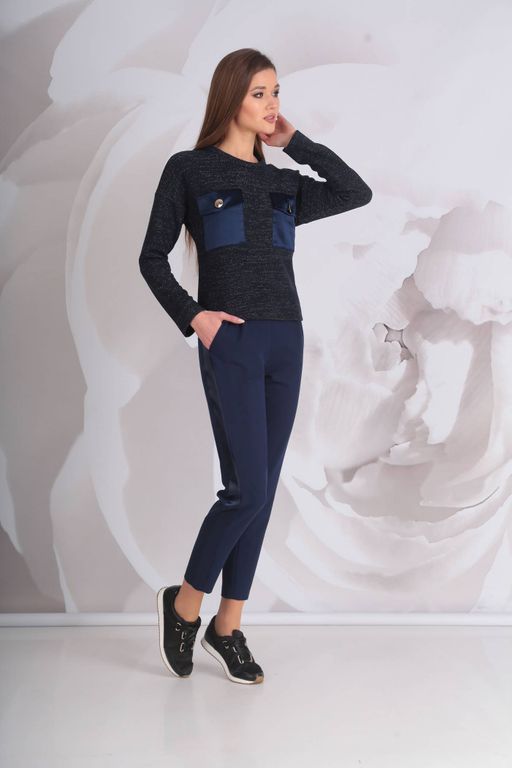 Джемпер Golden Valley 26337 синий  фото 3