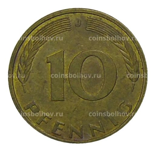 10 пфеннигов 1993 года J Германия