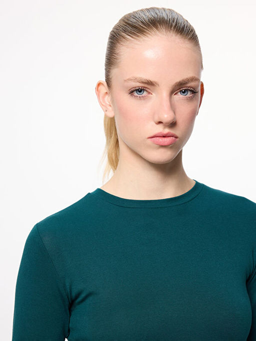 Bisiklet Yaka Kad?n Body