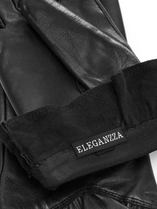 Перчатки женские ш/п IS01820 black - Eleganzza фото 4