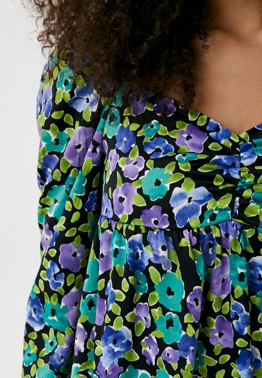 Платье с цветочным принтом - Incity фото 7