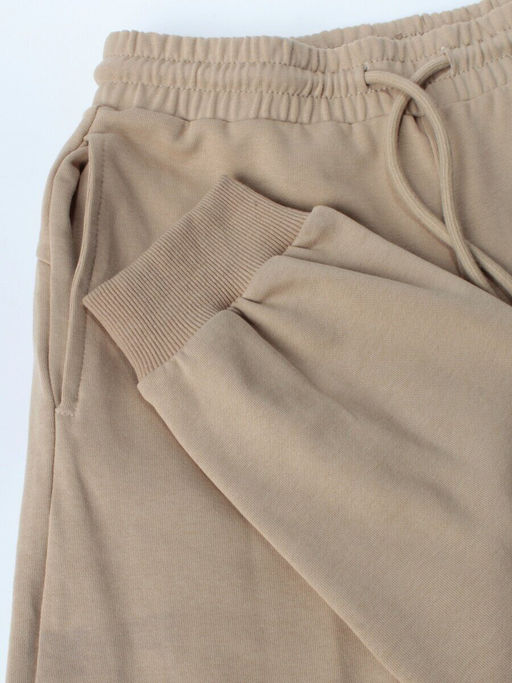 E102 BEIGE Костюм спортивный женский (хлопок 90%, полиэстер 10%)