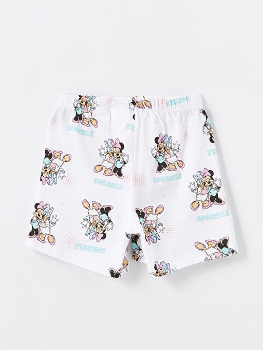Beli Lastikli Minnie Mouse Bask?l? K?z ?ocuk Pijama ?ort - Waikiki фото 2