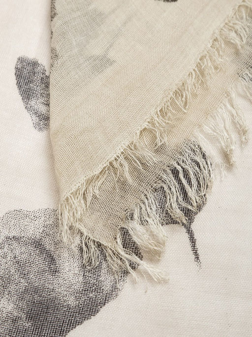 Палантин жен. шерсть+соя 95х200 SZ60-8277-03 - Eleganzza фото 3