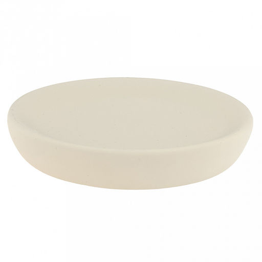 Набор для ванной "Эстетик" 3 предмета: дозатор для мыла 410мл; мыльница 11х8,6х2,2см; стакан для зубных щеток 410мл; фурнитура пластик, керамика, матовая глазурь, кремовый, в коробке (Китай)