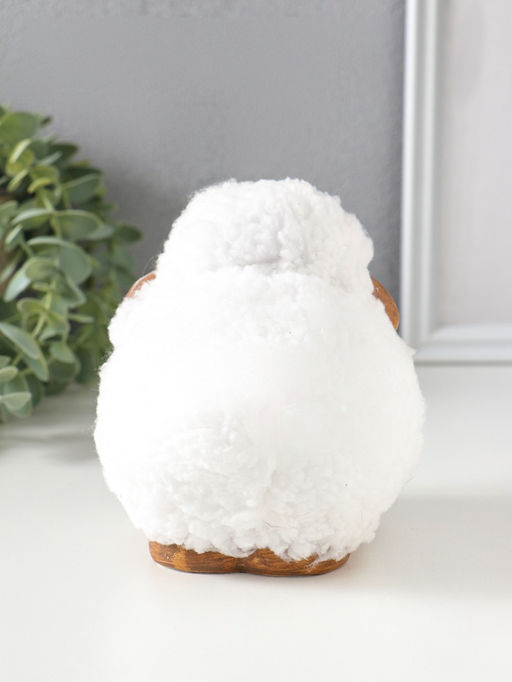 Фигурка керамика «Снежный барашек», 13.5×10.5×12 см