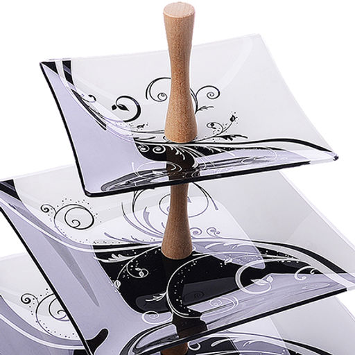 161127 Ваза для фруктов 3-х ярусная (х4) - Mayer&boch фото 2