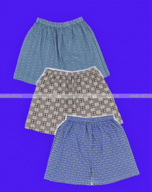 Цена за 5 шт. Мужские трусы семейные трикотажные хлопок Комфорт ("Горянка")