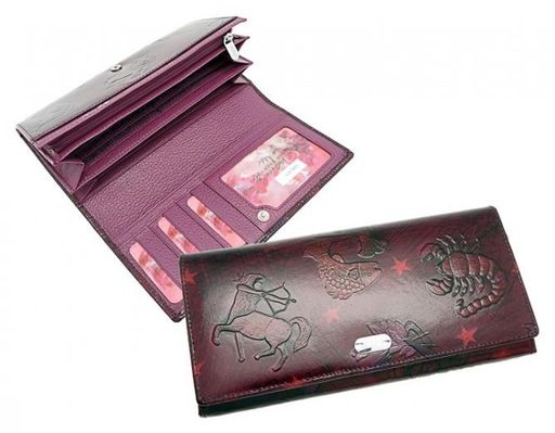 Большой женский кожаный кошелек Sergio Valentini СВ 1285/1-071