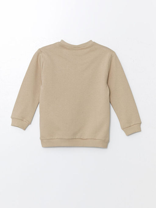 Bisiklet Yaka Erkek Bebek Sweatshirt - Waikiki фото 3