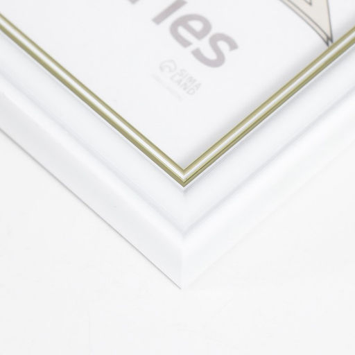 Фоторамка для фото 15×21 см Keep memories «Арона», пластик, белый, (стекло)