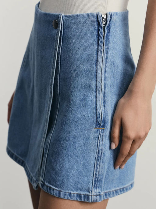 Юбка-шорты джинсовые / Zarina  фото 12