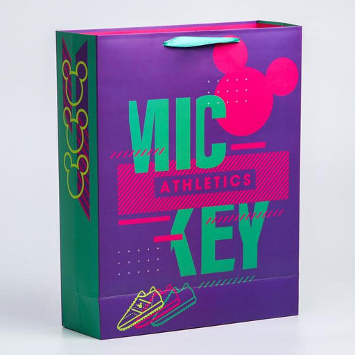 Пакет подарочный, 31×40×11 см, упаковка, Микки Маус