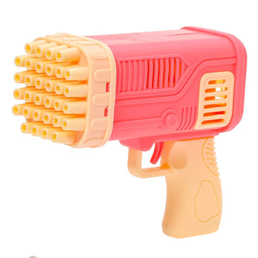 Генератор мыльных пузырей Веселье, розовый, 7,5 ? 17 ? 14,5 см - Funny toys фото 4