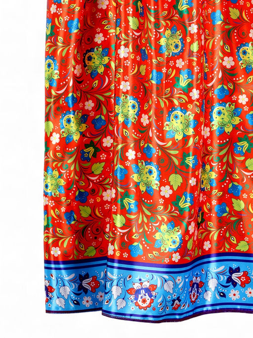 Сарафан русский народный «Русская девица», рост 110-128, красный