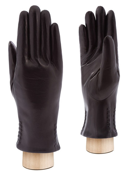 Перчатки женские н/м ягн IS0424 black - Eleganzza фото 8