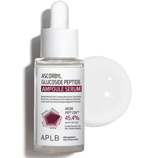 APLB Cыворотка с витамином С и пептидами ASCORBYL GLUCOSIDE PEPTIDE AMPOULE SERUM (40 мл)  фото 2