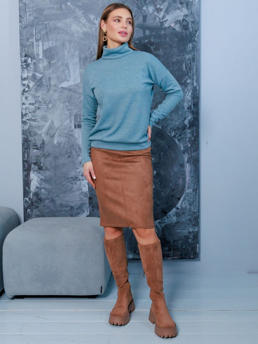 08-282 Юбка - Вишня фото 3