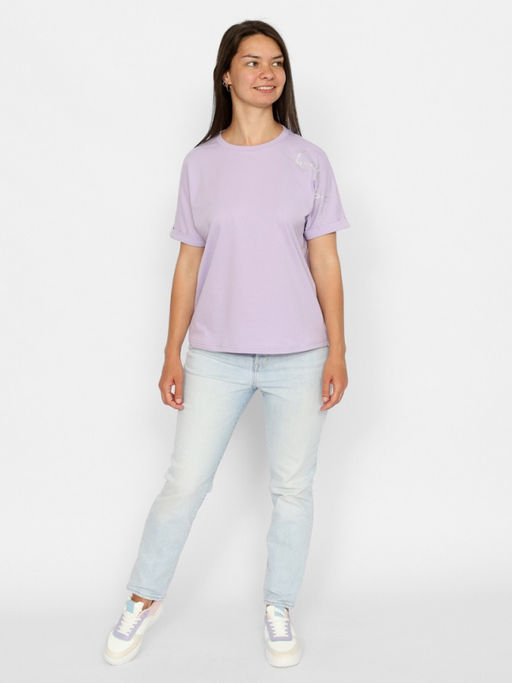 CRB wear/CSMW 60269-45 Футболка женская,лаванда/Ex.Cherubino  фото 2