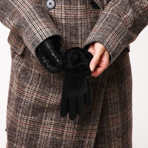 Перчатки женские, безразмерные, без утеплителя, цвет чёрный - Simaland фото 5