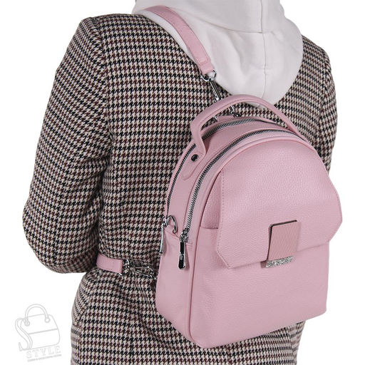Рюкзак женский 69162 pink Velina Fabbiano-Safenta/30 в Новосибирске