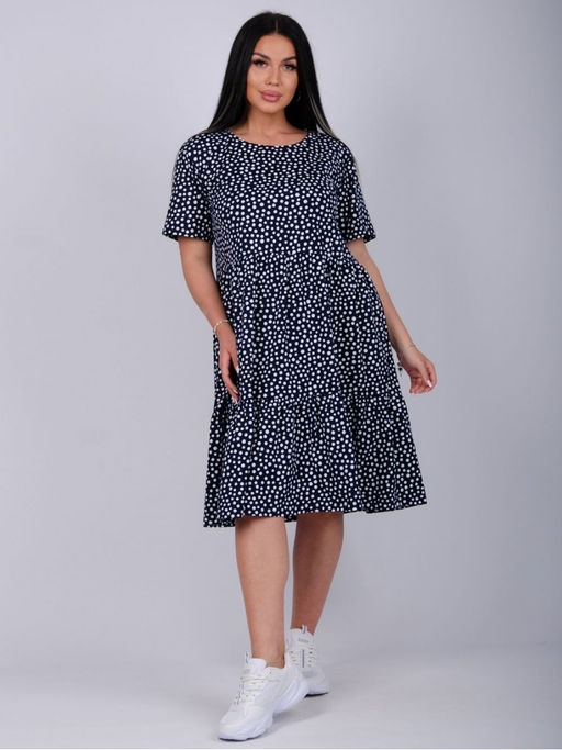 Платье Касадея, трикотаж - Малина фото 18