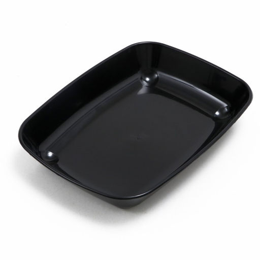 Туалет округлый без сетки 33,5 х 25 х 6 см, чёрный - Simaland фото 3