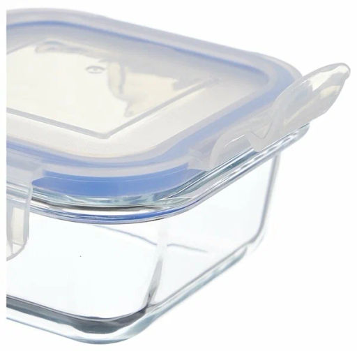 Контейнер из жаропрочного стекла с крышкой из пластика 0.8 л, CRISTALLINO арт.003126 /Mallony/  фото 6