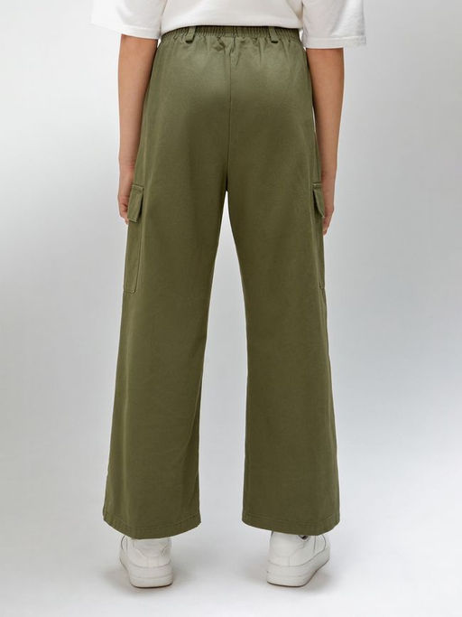 ACOOLA / Брюки детские для девочек Jordan_pn хаки  фото 4