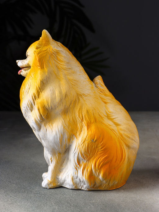 Фигурка полистоун «Щенок Шпиц», 23×10×15 см