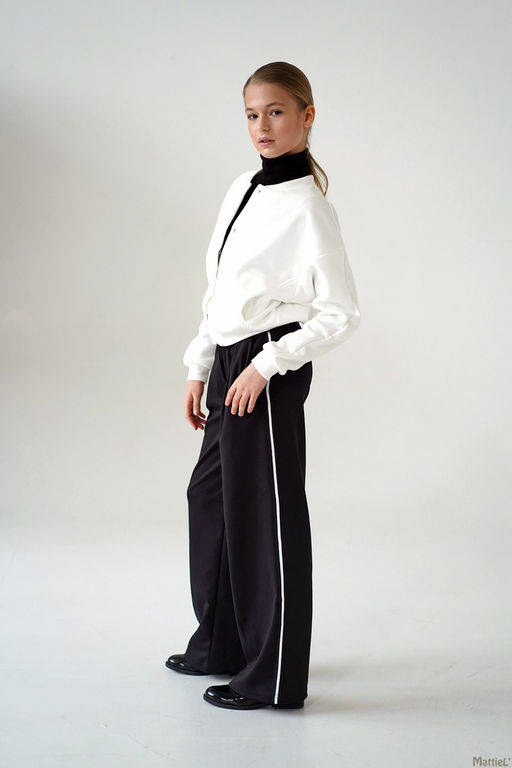 MATTIEL Бомбер D257 из премиального интерсофта с легким начёсом  фото 17