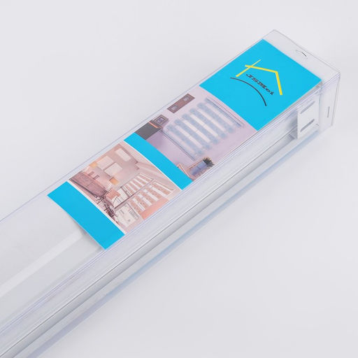 Штора рулонная День-ночь. Волна, 60180 см (с учётом креплений 3,5 см), цвет бирюзовый - Simaland фото 7