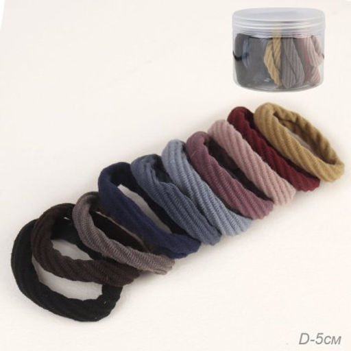 Резинка для волос набор 20 штук / YAN-7 /уп 1/микс - Галеонтрейд фото 3