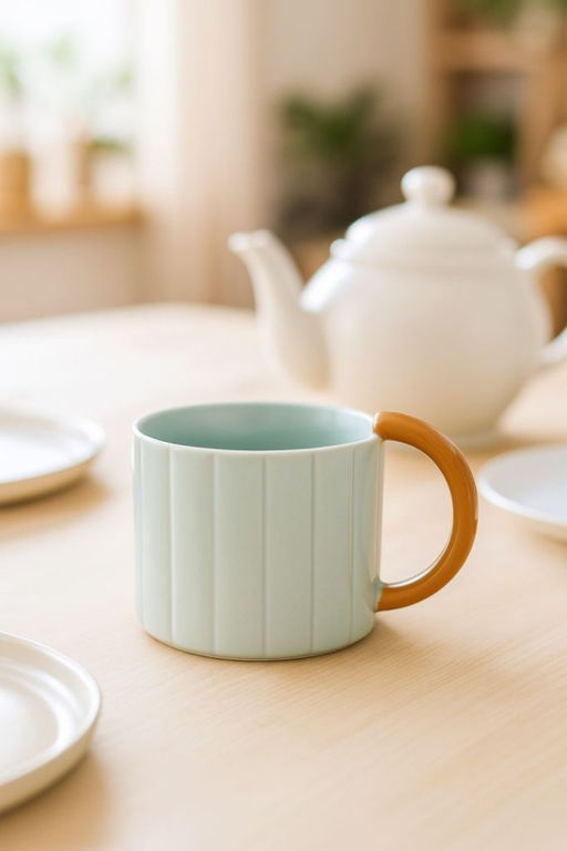 Кружка Ribbed mug, blue (400 ml)